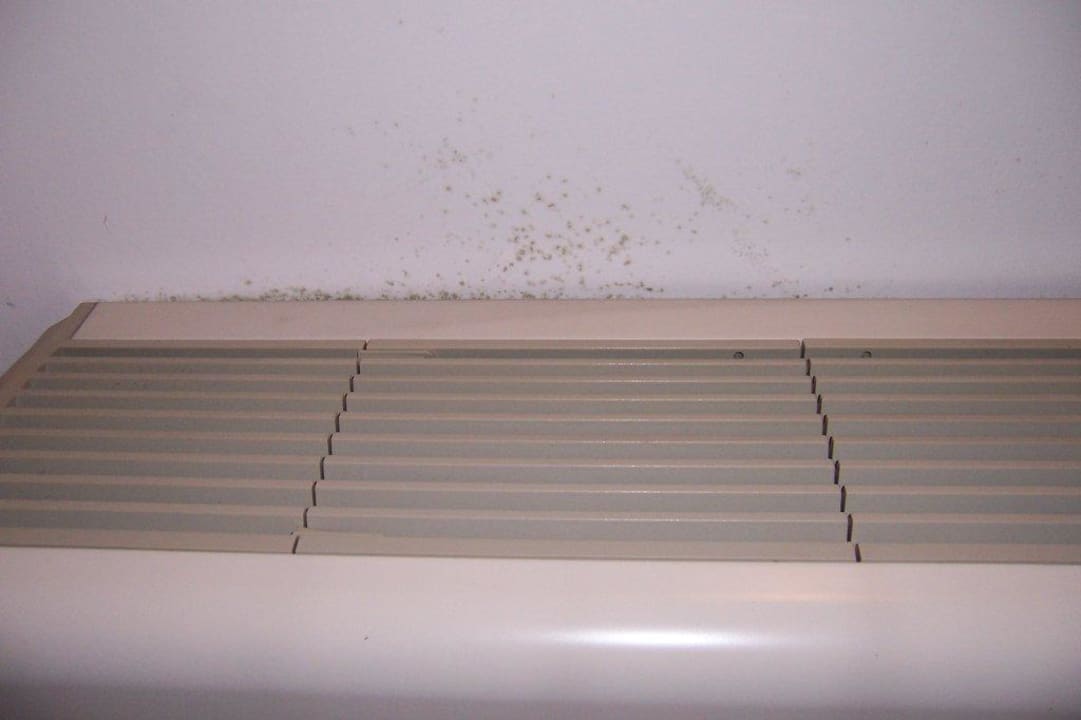 Klimagerät mit Schimmelflecken Hotel Caravel