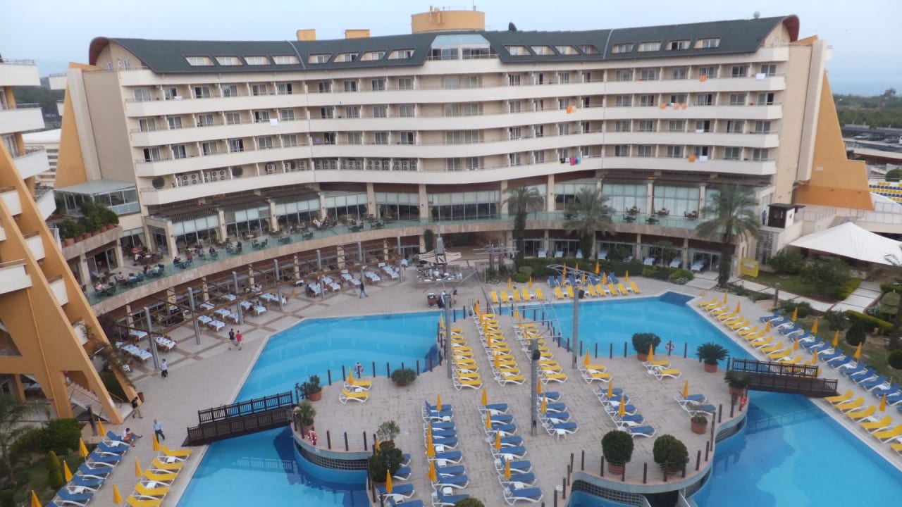 Sicht vom Balkon aus. Alaiye Resort & Spa