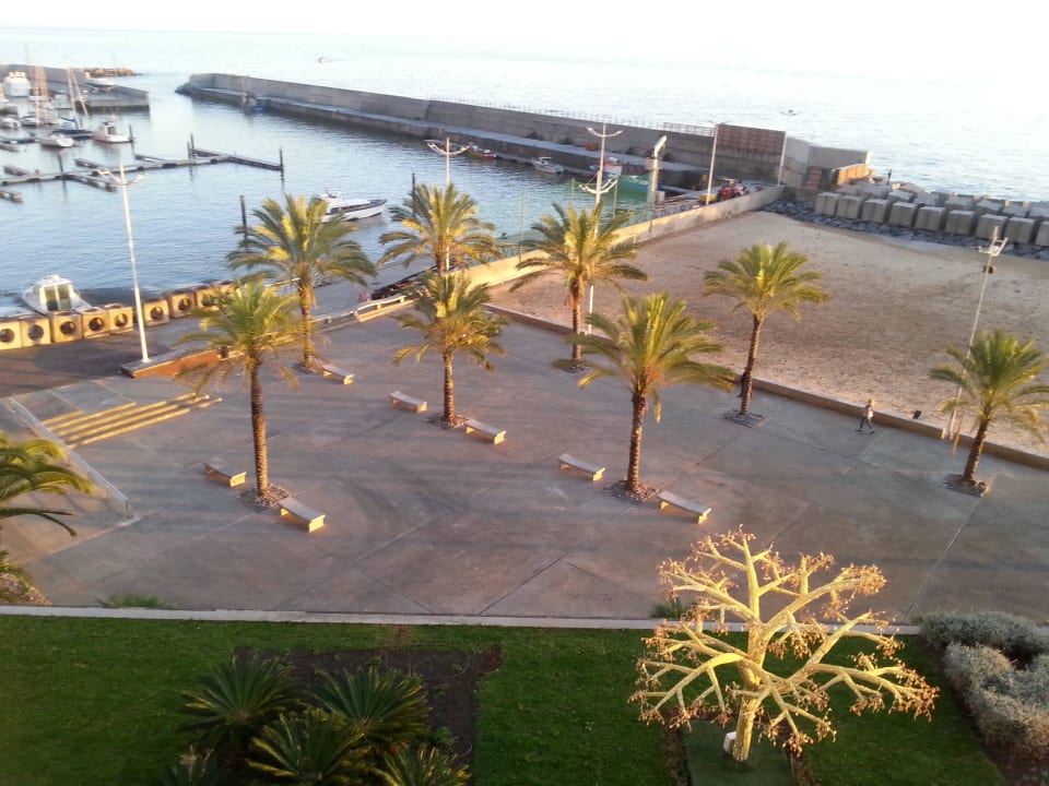 Blick vom Balkon Zimmer 415 Calheta Beach