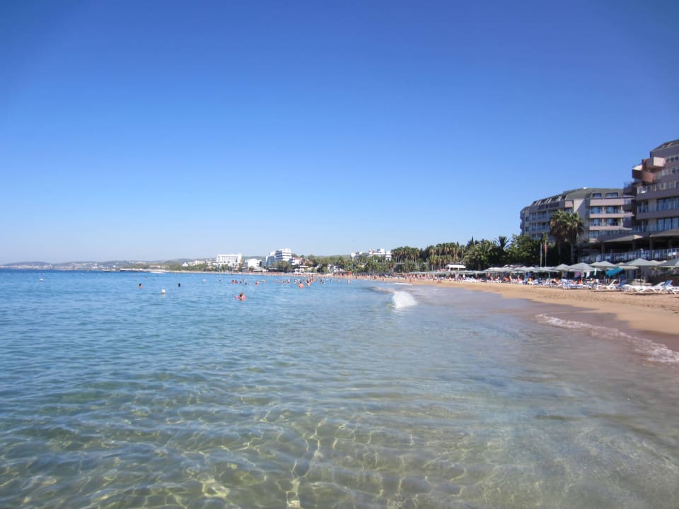 Klares Wasser am Vanessastrand My Home Resort