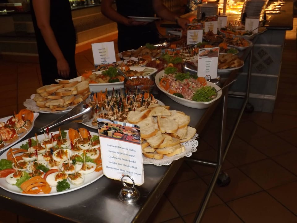 Büffet zum Abendessen Punta Cana Princess All Suites Resort & Spa