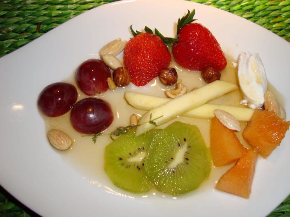 So sieht leckerer Nachtisch aus  Gästehaus Maison Max