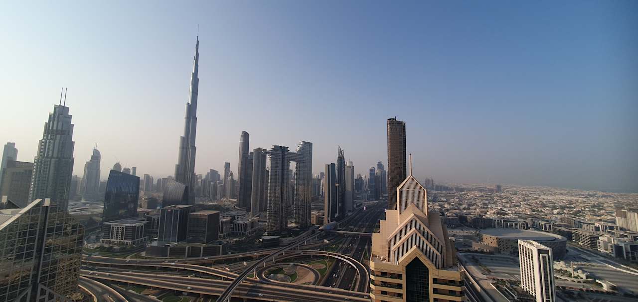 Ausblick Shangri-La Hotel Dubai