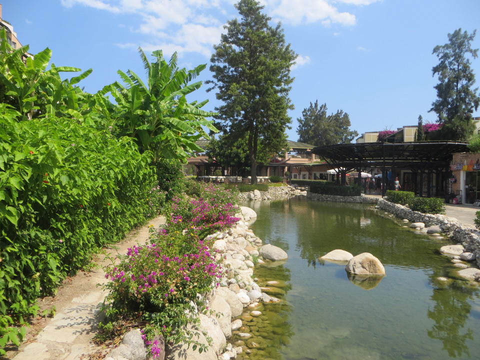 Asiatischer Teich mit Kois Limak Limra Hotel & Resort