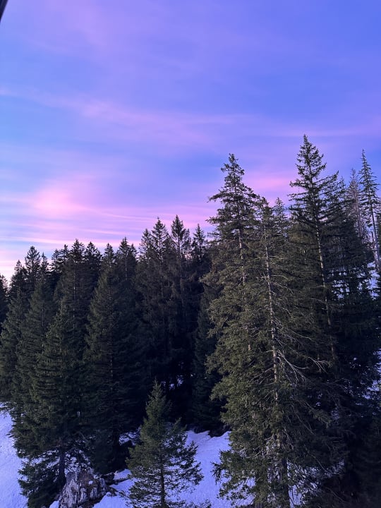 Ausblick Säntis - das Hotel