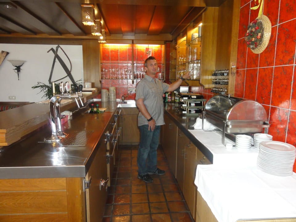 Getränkestation Alpengasthof Hotel Kopphütte