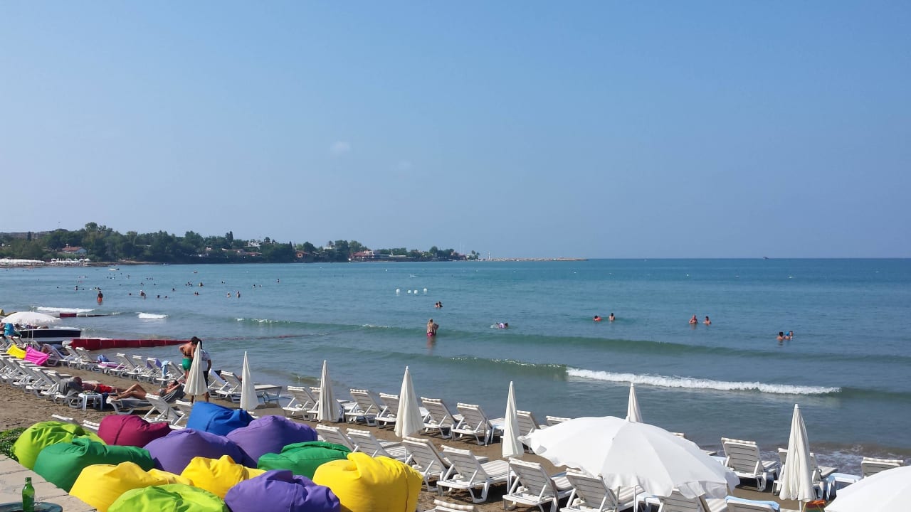 Blick zum Meer Özlem Garden Hotel