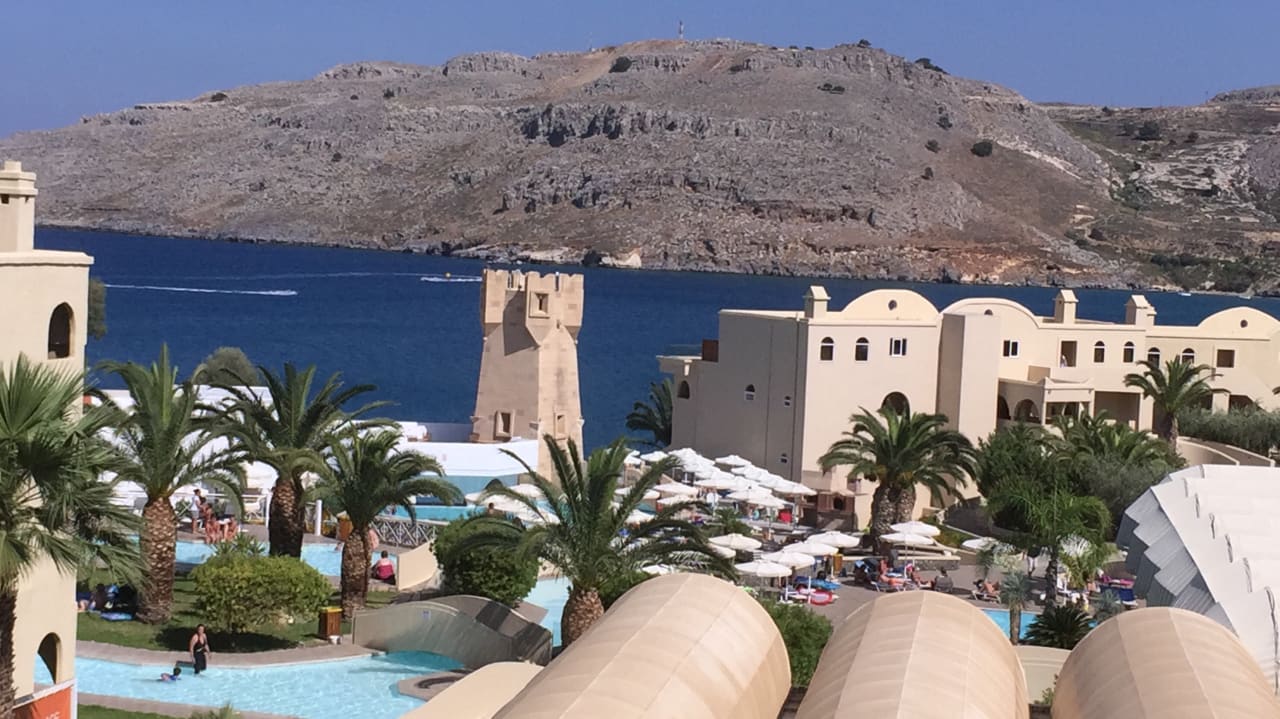 Ausblick Lindos Royal Resort