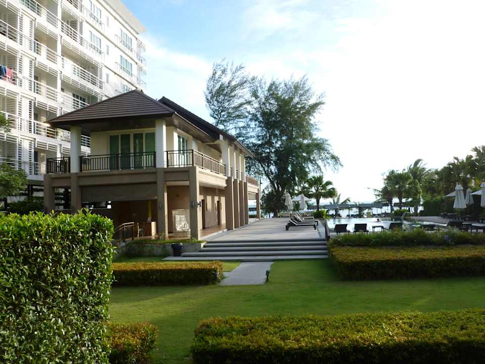 Ausblick von der Terrasse Casuarina Jomtien Hotel & Baramie Residence