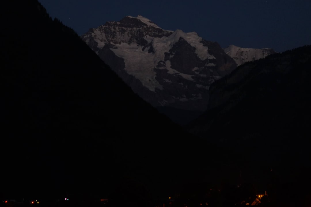 Die wunderschöne Jungfrau am Abend Hapimag Resort Interlaken