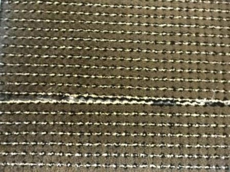 Alter verschlissener Teppich Ameritania