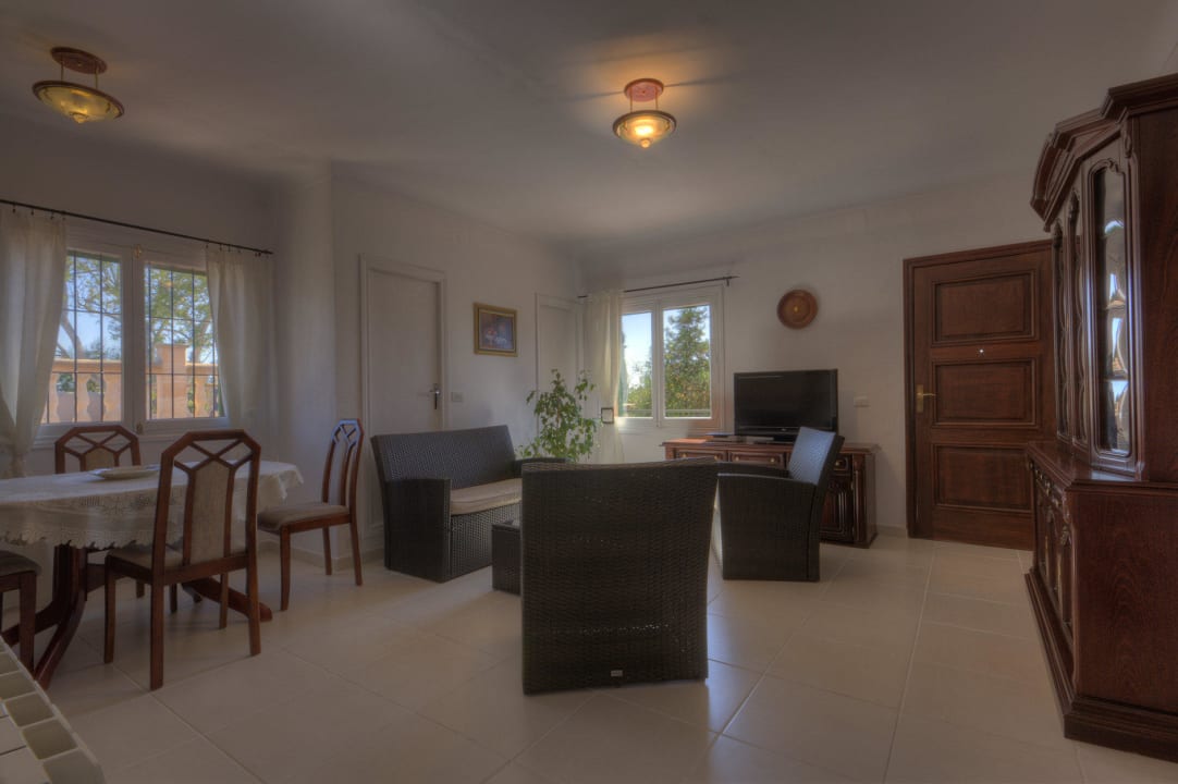 Wohnbereich der Suite Fincahotel Son Baro