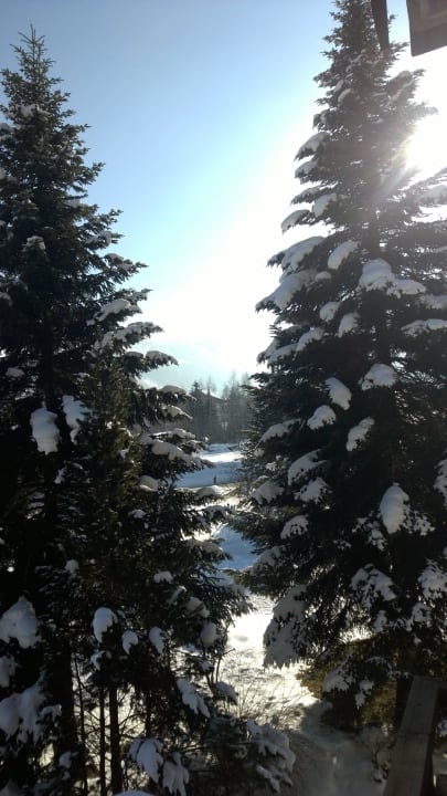 Blick vom Balkon aus Catrine Experience - Catrina Hotel