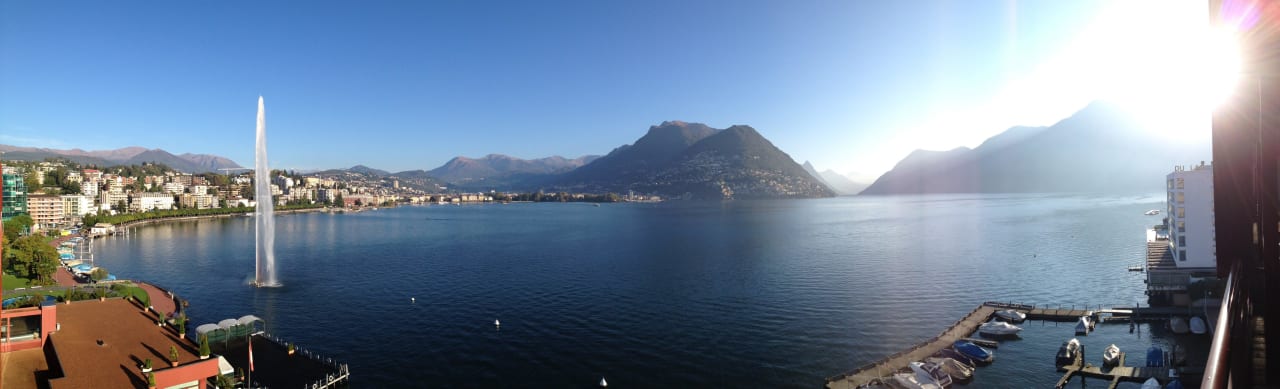 Panorama from room Grand Hotel Eden