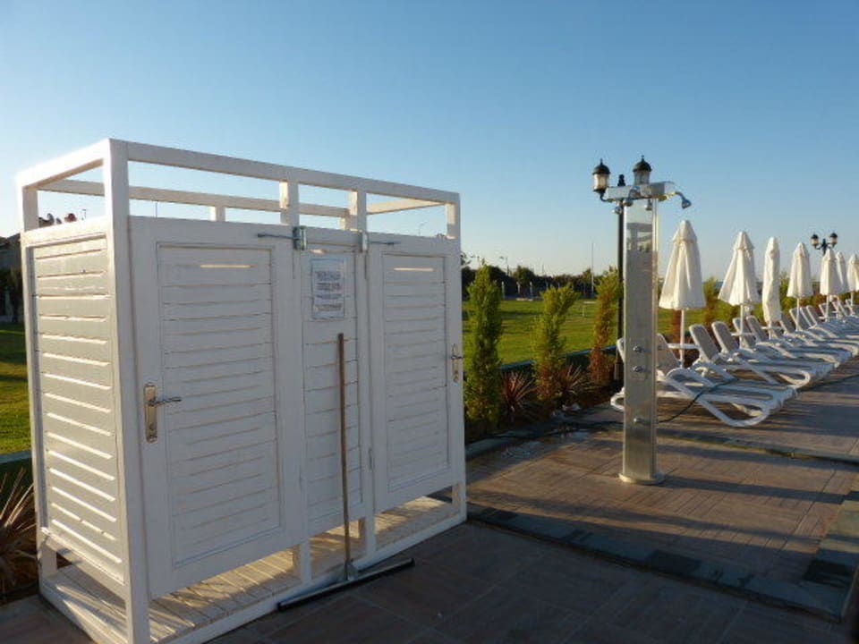 Dusche/Umkleide Kirman Belazur Resort & Spa