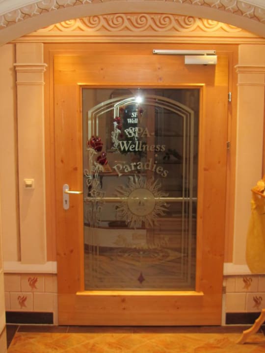 Zugang Wellnessoase Hotel Dornauhof