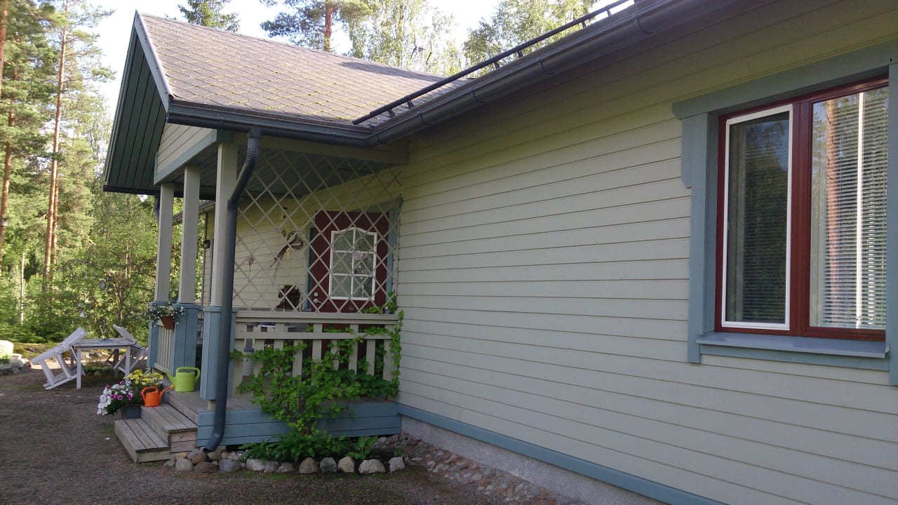 Eingang des Guesthouse Guesthouse Kivitatti