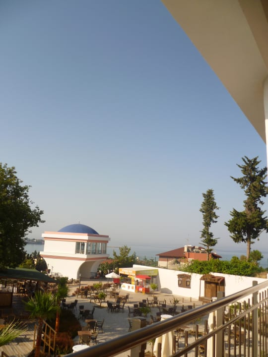 Ausblick beim Essen  Side Prenses Resort & Spa