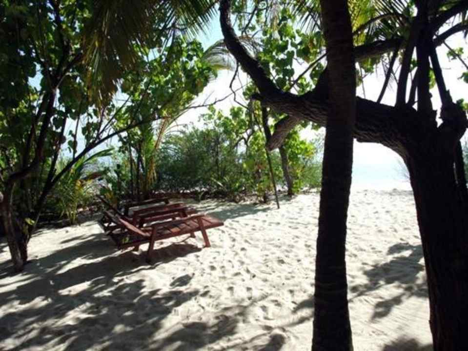 Ausblick von unserer Terrasse Eri Maldives