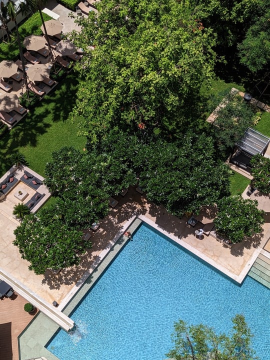 Gartenanlage Siam Kempinski Hotel Bangkok