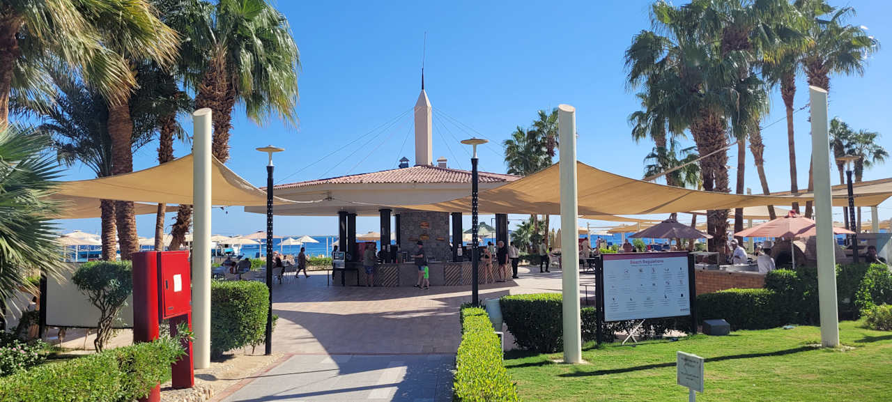 Gartenanlage Amarina Abu Soma Resort & Aquapark