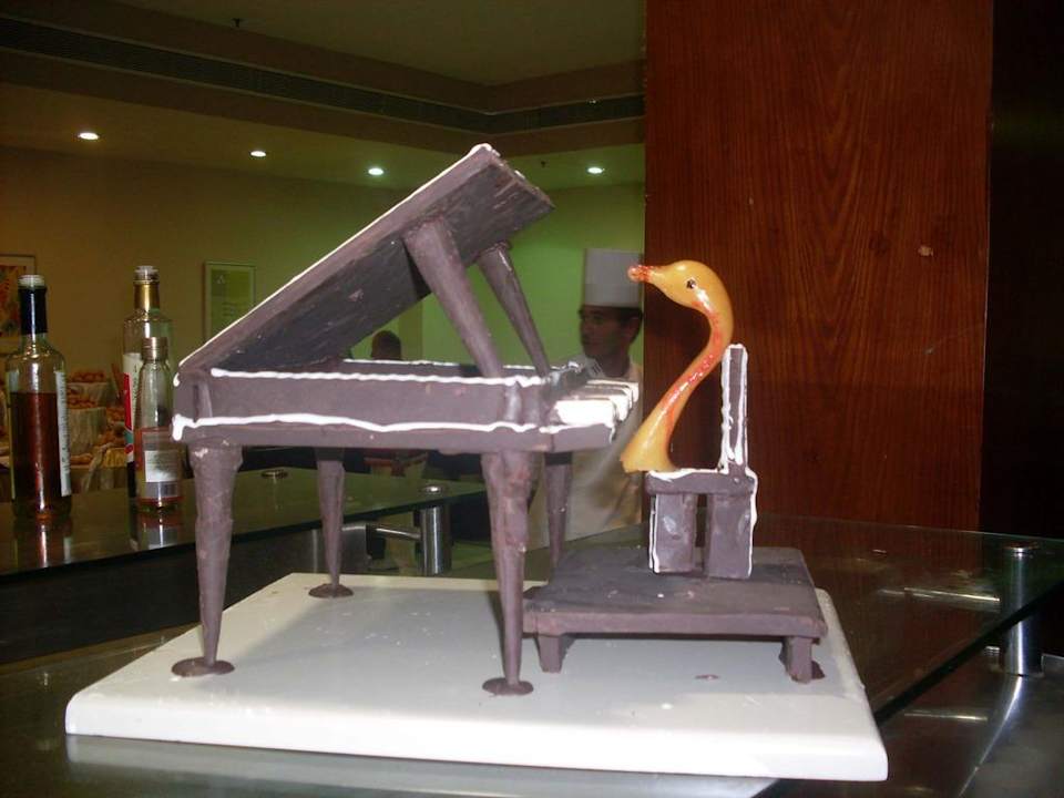 Ozdoby w restauracji z cukru Sea Beach Edge By Rotana