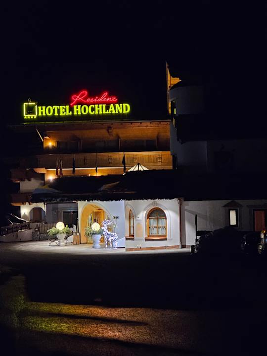 Außenansicht Hotel Residenz Hochland