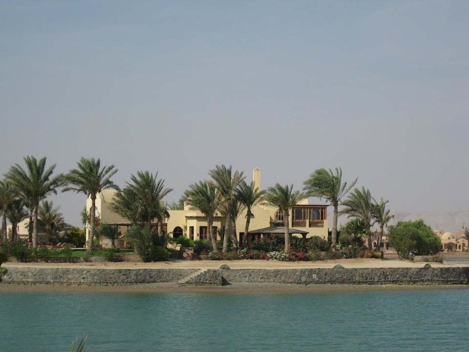 Villa vor dem Hotel Sheraton Miramar Resort El Gouna