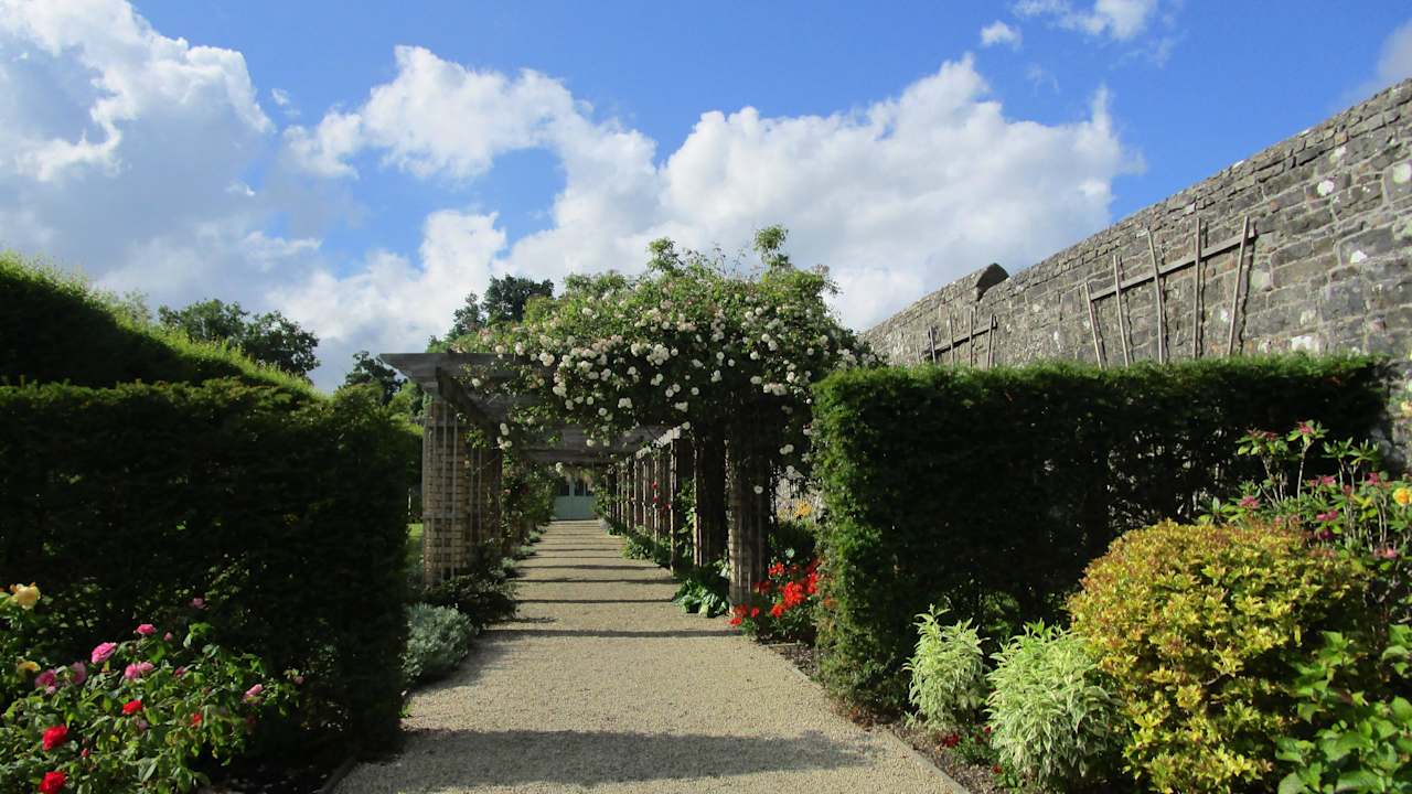 Terrassenförmige Gartenanlage Hotel Lough Rynn Castle