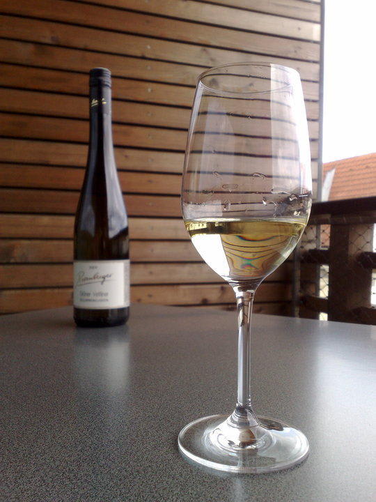 Wino na tarasie Weingut & Gästehaus Rosenberger