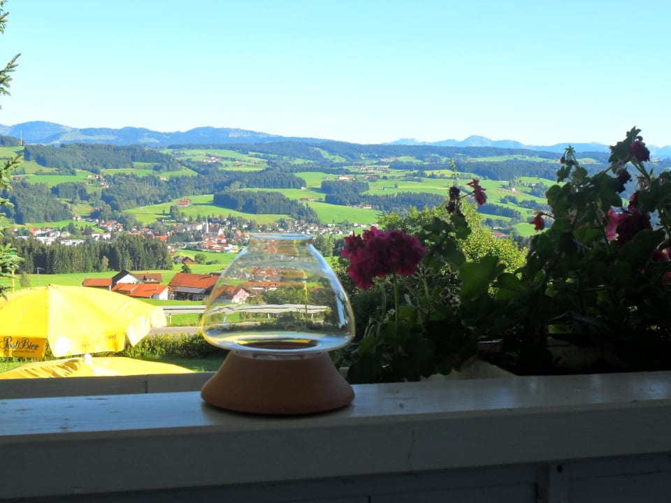 Ausblick aus Zimmer Hotel Alpina