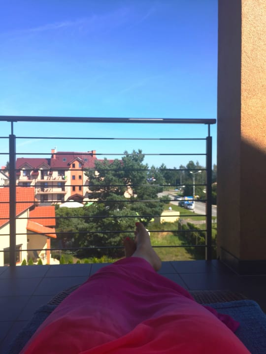 Widok z tarasu Tristan Hotel & Spa