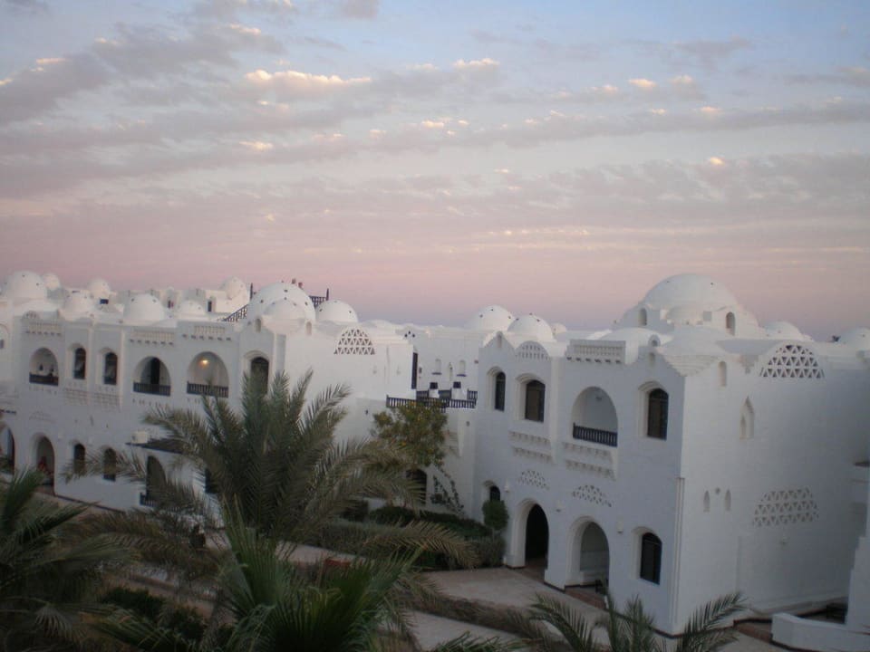 Ausblick aus unserem Economy-Zimmer Arabia Azur Resort