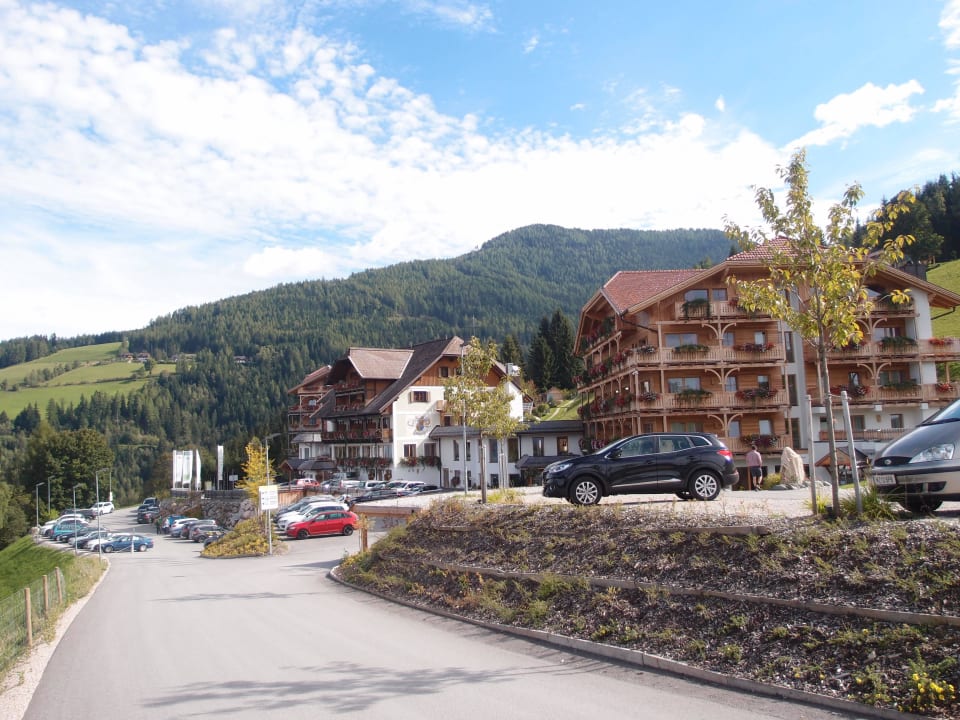 Von der Zufahrt zum Schilift Natur & Wellnesshotel Höflehner