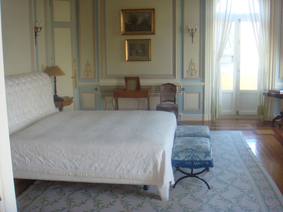 Schlafbereich der Suite Pestana Palace Lisboa