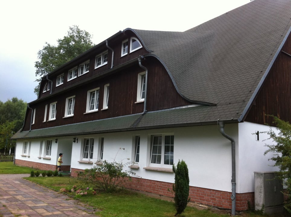 Eines der Gästehäuser Kinderresort Usedom