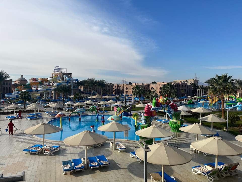 Ausblick Pickalbatros Aqua Blu Resort - Hurghada