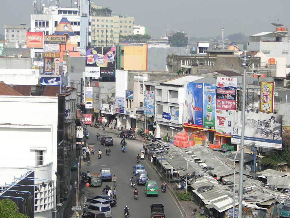 Aussicht vom Zimmer Hotel Kedaton Bandung
