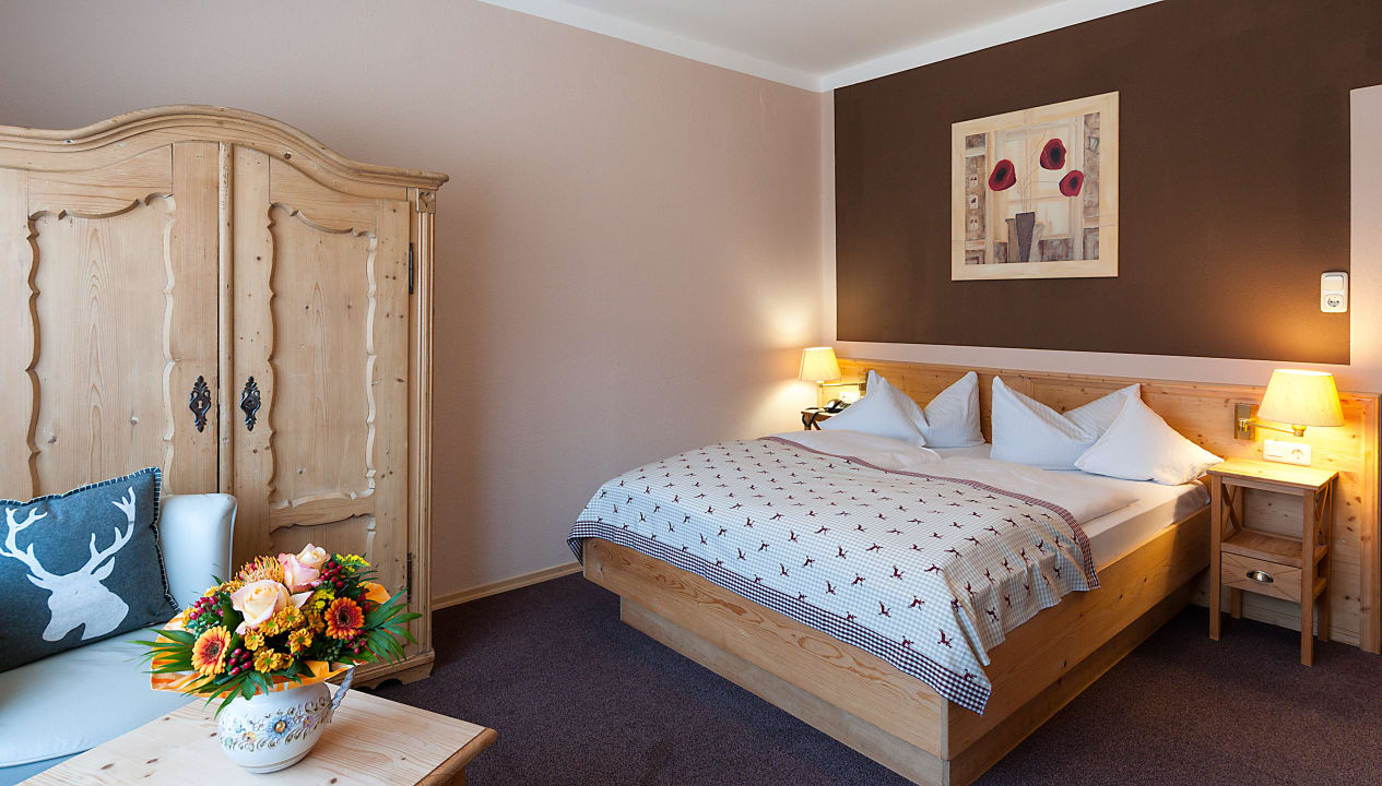 Doppelzimmer  Hotel Alpensonne