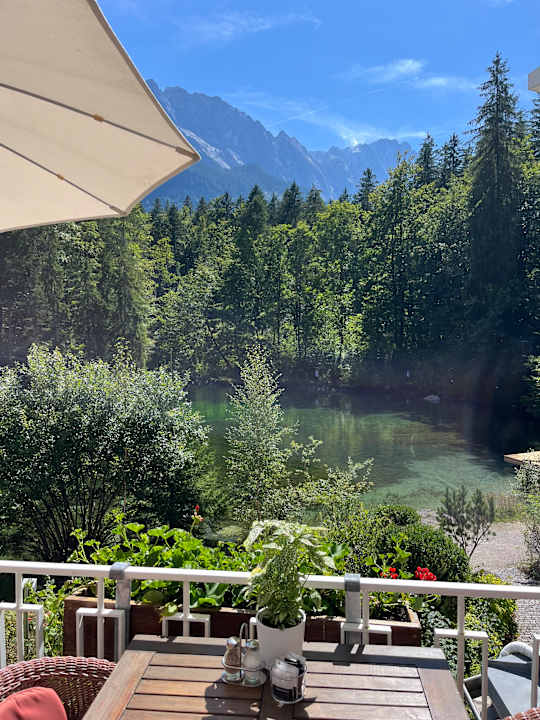 Ausblick Hotel Am Badersee