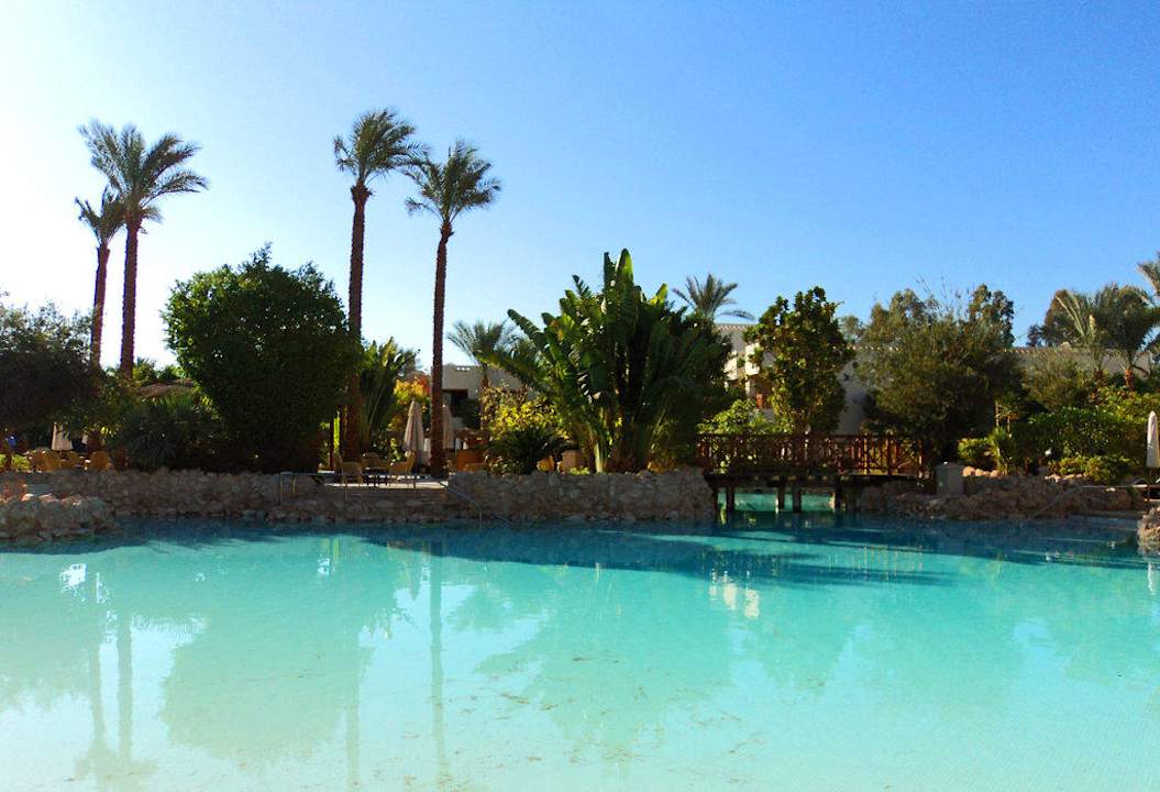 Blick auf die MangoBar Ghazala Gardens