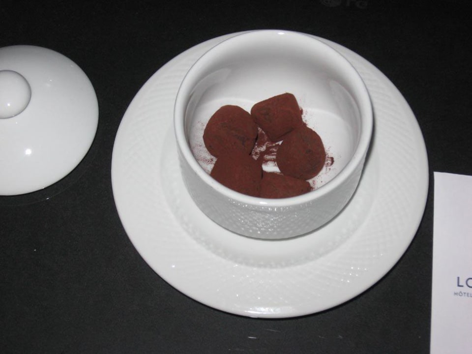 Willkommensgruß im Zimmer Hotel Loews Le Concorde