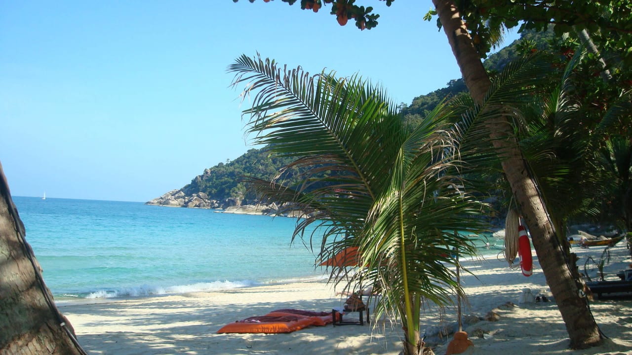 Strand mit Sitzsäcken Pariya Resort & Villas Koh Phangan