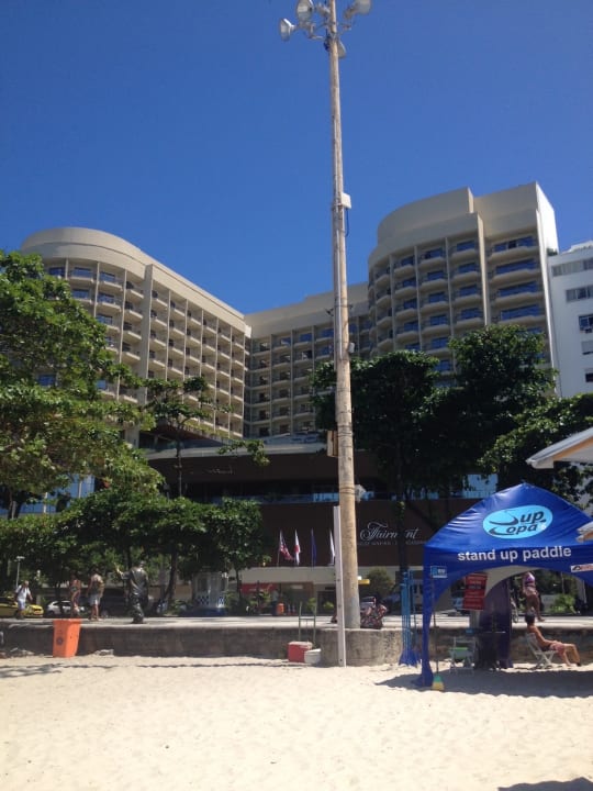 Außenansicht Fairmont Rio de Janeiro Copacabana