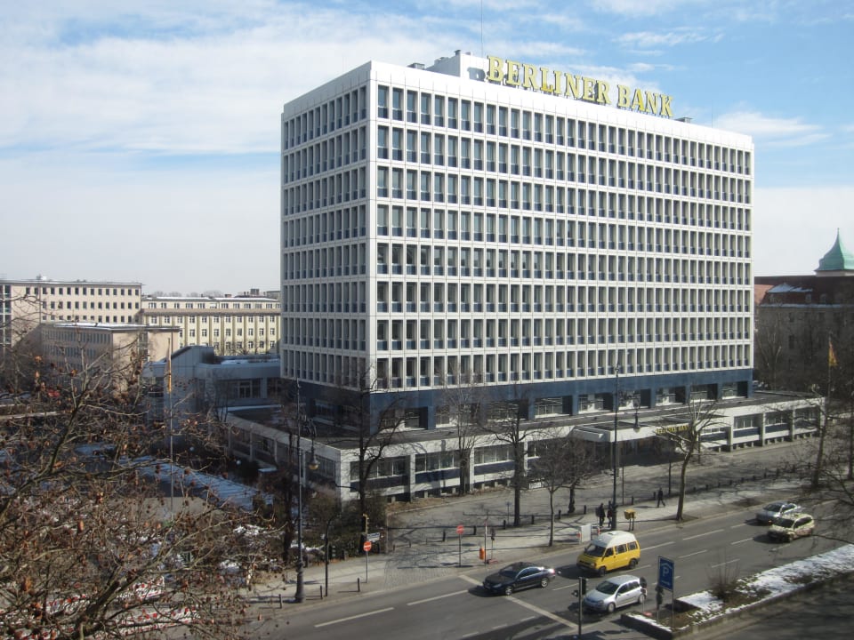 Ausblick aus dem Zimmerfenster Hotel Indigo Berlin - Ku'damm