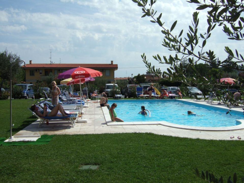 Garten mit Pool Hotel Residence Molino