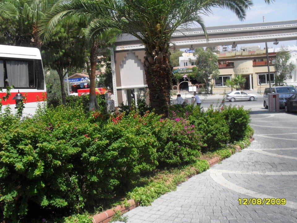 Der Einfahrt zum Hotel Side Alegria Hotel & Spa - Adults only +16