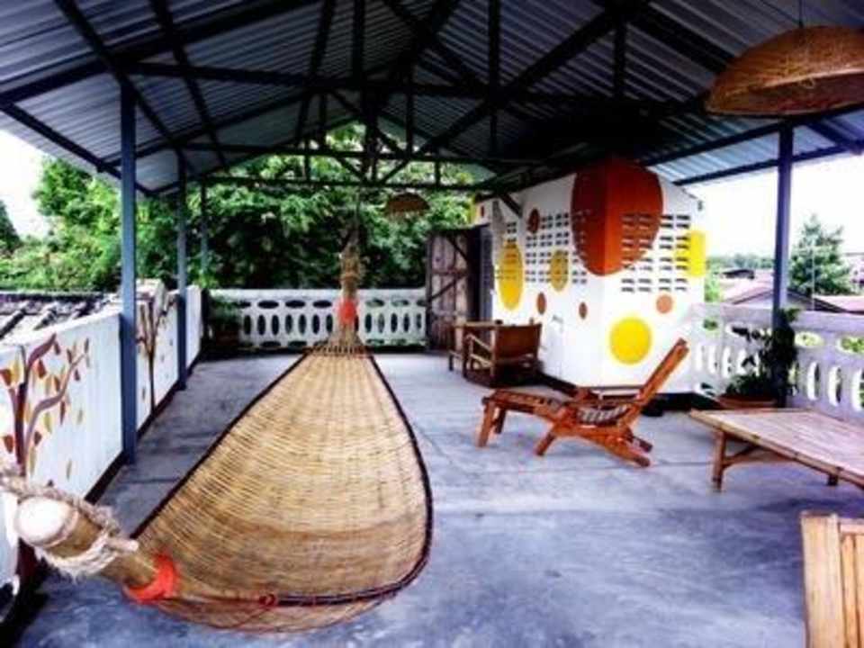 Roof terrace Nan Guest House