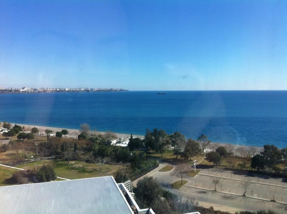 Ausblick aus dem Aufzug Hotel SU & Aqualand