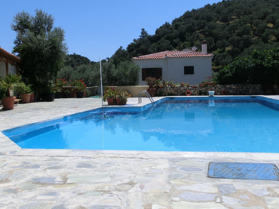 Der schöne Hotelpool Hotel Limnionas Bay Village